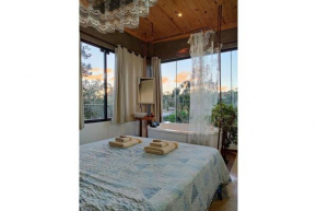 Loft da Árvore Vila Abaton com banheira panorâmica